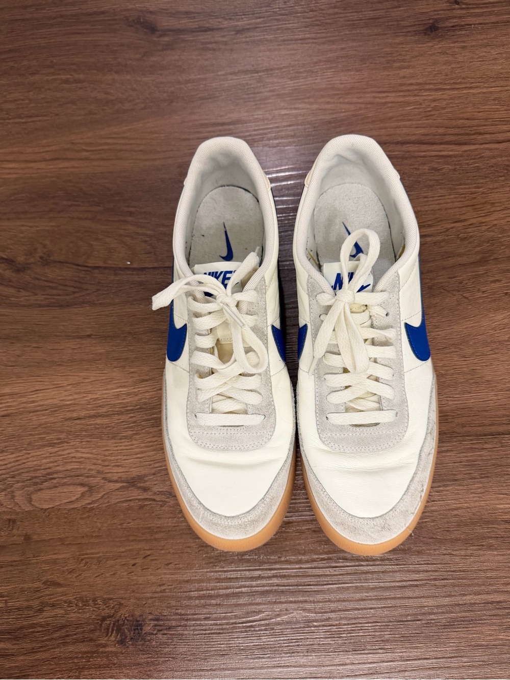 Nike Men’s Low-Top Sneakers - White / Blue / Gum